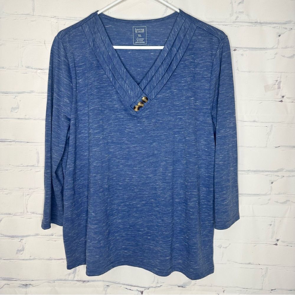 Hasting & Smith XL‎ blue top